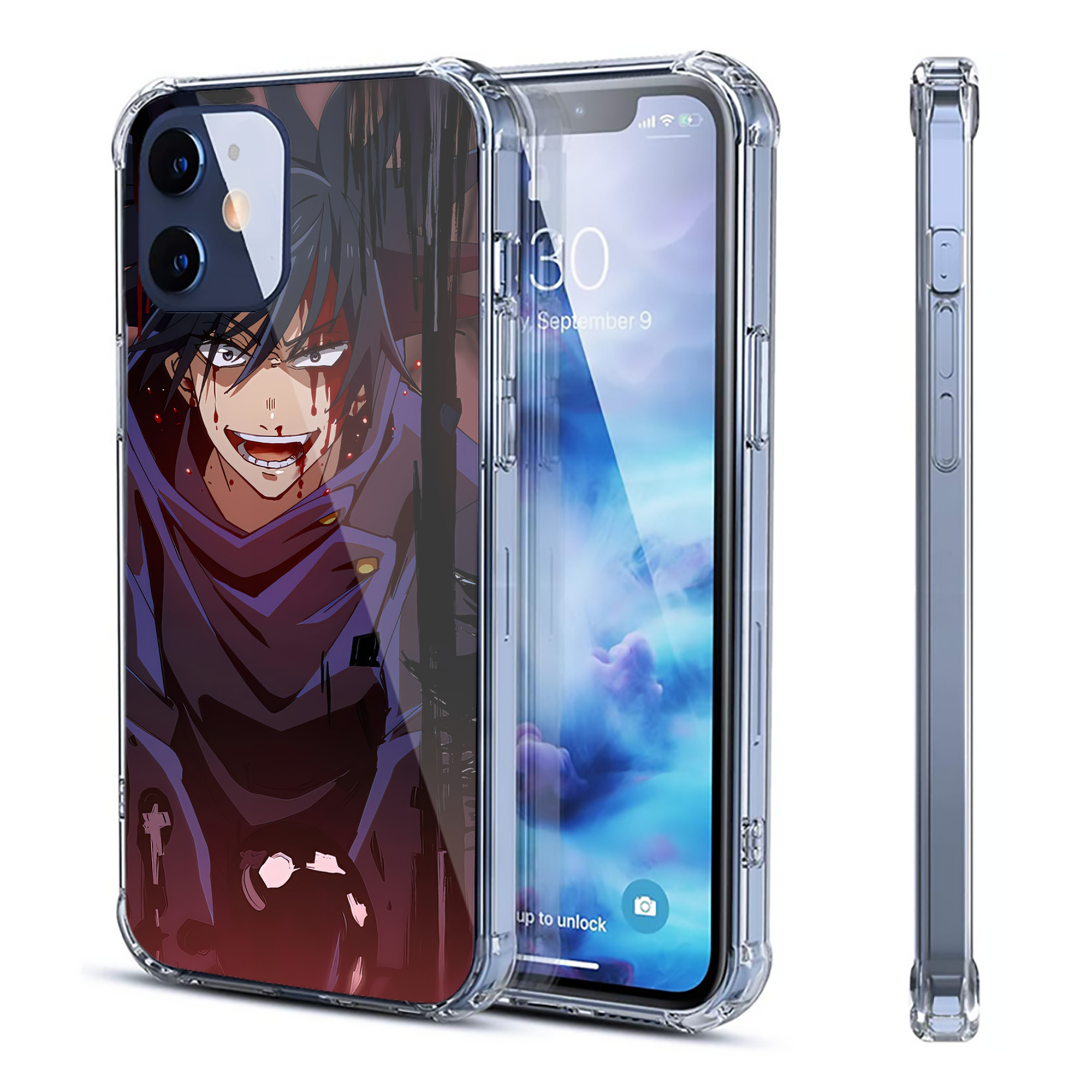 （画像用） SPY×FAMILY间谍家家酒 【iPhone 12シリーズ対応】透明スマホケース（クリアソフトケース）
